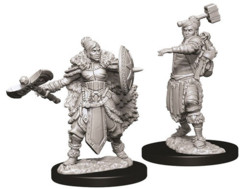 * Nolzur's Marvelous Miniatures - Female Half-Orc Barbarian (73703)